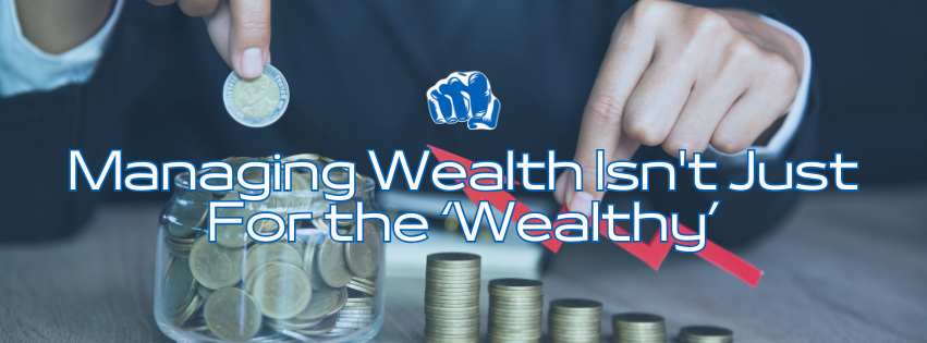 hands adding coins to a mason jar with small piles of coins around.